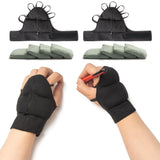 Flyangle Adjustable Weighted Gloves for Hand Tremors, Adjustable Hand Stability Aid for Parkinson's Patients, Steel Weight Glove