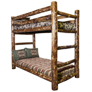 Montana Woodworks Glacier Country Collection Twin Over Twin Bunk Bed