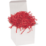 Aviditi Crinkle Cut Paper Shred Filler, Red, (1 Case of 10 Lbs.) for Gift Wrapping, Holidays, Craft DIYs, Basket Filling and De