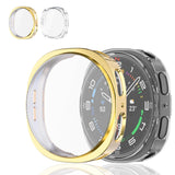 OHPROCS 2X Case Compatible with Samsung Galaxy Watch 8 Case 40mm Soft TPU Bumper with Built-in Screen Protector Full Body Slim P