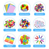 Itopstar Arts and Crafts Supplies Kit Craft Set for Kids-Art Supplies Kids Art Supplies Great for Preschool, Homeschool and Kind
