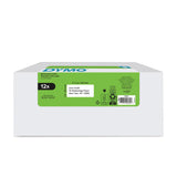 DYMO Authentic LW Multi-Purpose Labels for LabelWriter Label Printers, White, 1 x 2-1/8, 12 rolls of 500 (6000 Total)