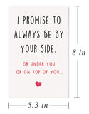Alzombi Funny Anniversary Card, Birthday Card, Card for Boyfriend Husband Fiance Girlfriend Wife Fiancee