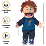 14 Tommy, Peach Boy, Hand Puppet