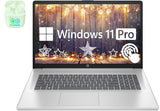 HP 17.3 Touchscreen Business & Student Laptop Computer, 16GB RAM 512GB SSD, AMD Ryzen 5, 1600 x 900 Display, Windows 11 Pro Lapt