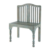 Butler Specialty Heritage Roseland Solid Wood Bench in Blue