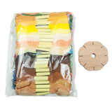 ATORSE Braiding Disk Plate Bracelet Making Tool with Cords Round Loom Weaving Board 100 Threads
