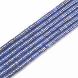 155pcs 4x2mm Natural Lapis Lazuli Heishi Disc Rondelle Spacer Stone Semi Precious Gemstone Loose Beads for Jewelry Making 15 Inc