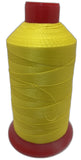 Bonded Nylon Sewing Thread Size #138 T135 1250yds for Outdoor Upholstery (Yellow)