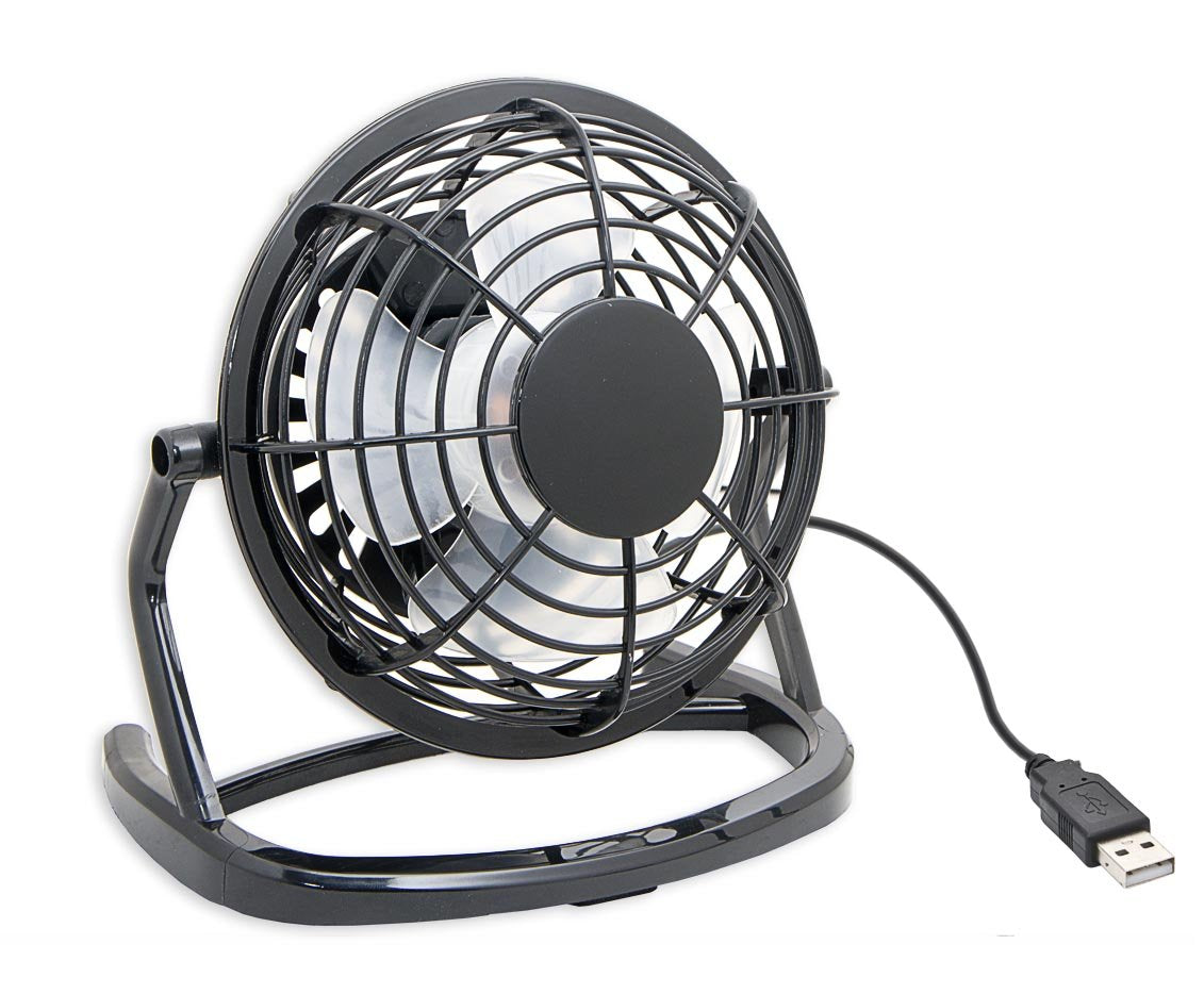 Io Crest Mini Usb Powered Desktop Cooling Fan Sy-Acc65055