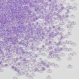 Bulk 3mm Purple Seed Beads for Jewelry Making 110 Grams About 3200pcs,8/0 Glass Craft Beads for Making Earrings, Bracelets, Pend