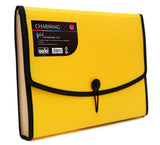Solo Ex 802 Expanding File 12 Section A4 Yellow (Elastic, With Swing)