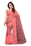 Ishin Combo Of 5 Faux Georgette Multicolor Printed Womens Sareesari