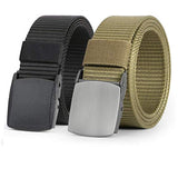 Edifier Unisex Nylon & Canvas Waist Belt (Blt063_07_Black & Green)
