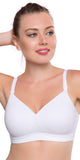 Trylo Women'S Non-Wired Bra (Bestie_White_32C),White,32,B07ZY4T158