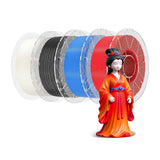 Creality 3D Printer RFID Filament Bundle, Hyper PLA Filament 1.75mm for 3D Printing, Hyper PLA RFID Filament No-Tangling High Pr