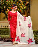 Anni Designer Women'S Rayon Printed Straight Kurta With Palazzos & Dupatta (Deb-Rayon Set6_S) Multicolour,Multicolour,S,,,