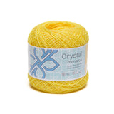 Crystal [100grs] - Monarca - Fine Mexican Crochet Thread Yarn for Clothing and Crafts - Color 011- Bright Canary 131