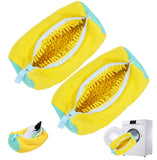 Sirteiq Shoe Washing Machine Bag Laundry Shoe Bag For Washer & Dryer, Reusable With Durable Zipper For Sneakers & Delicates 360 