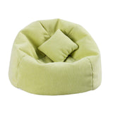 Doll Car Seat Compatible with Labubu, Handmade Bean Bag Chair for 15-17cm Doll, Anti-Slip Bottom, Cute Doll Accessories for Disp