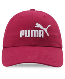 Puma |Essentials No.1 Logo Baseball Cap | Dark Crimson | Osfa