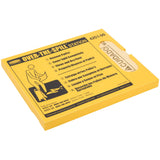 Rubbermaid Commercial Products Over the Spill Pad Station Kit Absorbent Mat Pads Yellow Large Fast at Absorbing Water/Oil/Bevera
