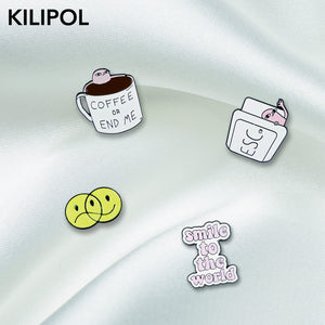 20 PCS Mixed Enamel Brooch Pins Bulk Set | Decoration Lapel Pin Clothes Accessories Birthday Christmas Festival Gift for Girls W