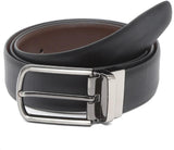 Men Formal, Casual, Party, Evening Brown, Black Genuine Leather Reversible Belt ()_680