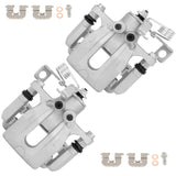 cciyu Rear Left + Right Brake Calipers With Bracket 19B6455 19B6454 For Hyundai For Elantra 2011-2016 For Hyundai For Elantra Co