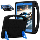 LKOOZO Kids Case for iPad 9th/8th/7th Generation (iPad 10.2 inch 2021/2020/2019), Shockproof Case with Screen Protector (Black+B