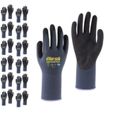 Cordova AG581 Oil Resistant Gloves, MicroFinish Coating for Extra Grip and Oil Resistance, Wet Grip, Nylon, 13-Gauge, Sanitized,