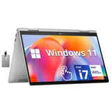 HP Envy x360 2-in-1 14 FHD Touchscreen Laptop, Intel Core i7-1355U, 16GB RAM, 1TB SSD, Backlit KB, 5MP Camera, Fingerprint Reade