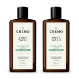 Cremo Rich-Lathering Silver Water & Birch Body Wash, A Revitalizing Combination of Glacier-Fed Streams and White Birch 16 Fl Oz 