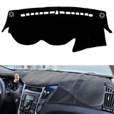 IIKSDII Dash Cover Custom Fit for Hyun-dai Sonata 2011 2012 2013 2014 Dashboard Cover Non-Slip Pad Dash Board Mat Accessories