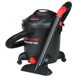 Shop-Vac 5871205 12 Gallon Wet Dry Pump Vacuum with Built-In Water Pump, 5.0 Peak HP, 2.5 Inch Diameter x 8 Ft Hose, 12 Ft Cord,