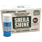 Sheila Shine Low Voc Stainless Steel Polish & Cleaner | Protects Appliances from Fingerprints and Grease Marks | Residue & Strea