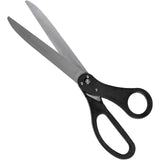 25 Ceremony Ribbon Cutting Scissors by Allures & Illusions, Black
