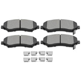SCITOO D1327 Ceramic Brake Pads Kits Front For Chrysler Town & Country,for Dodge Grand Caravan,Journey,Nitro,for Jeep Liberty,Wr