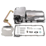 JGhyperX 302-1 81074 LS Swap Retrofit Oil Pan Kit Compatible with GM Classic Car Muscle Car Trucks LS Gen III IV Aluminum 1955-8