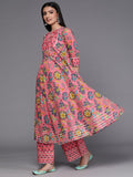Libas Women'S Cotton Kurta Sets (33124O_Pink