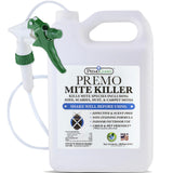 Premo Guard Mite Treatment Spray 128 oz Kills Dust, Human, Scabies, Spider, Carpet, Bird, Mouse & Rat Mites in Home, on Furn