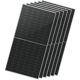 SUNGOLDPOWER 6PCS 560W Bifacial Solar Panel,N-Type 16BB,PERC Half-Cut Cell,Vmp 42.1V/PCS,Up to 30% Extra Power,IP68,48V Solar Pa