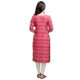 Pinkmint Women'S Crepe Digital Print Straight Kurta (328-329-337-373-333-331-M) [Pack Of 6]