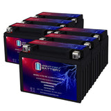 Mighty Max Battery YTX9-BS 12V 8AH Replaces SLA For Power Sports Battery (6 Pack)