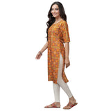 Pinkmint Women'S Digital Printed Straight Kurta[Surbhi-530333-S]