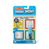 Melissa & Doug On the Go Water Wow! Reusable Water-Reveal Activity Pad - Colors, Shapes - Party Favors, Stocking Stuffers, Trave