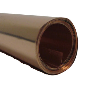 St Louis Crafts 36 Gauge Copper Metal Foil Roll, 12 Inches X 5 Feet