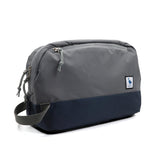 kalgoTeal Travel Toiletry Bag 8L, Large Packing Cube with Waterproof TPU Wet/Dry Compartment (05 Ash Gray)
