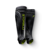 Storelli BodyShield Leg Guards, Premium Compression Shin Guard Sleeves for Soccer Players, Impact Protection, UV-Resistant, Swea