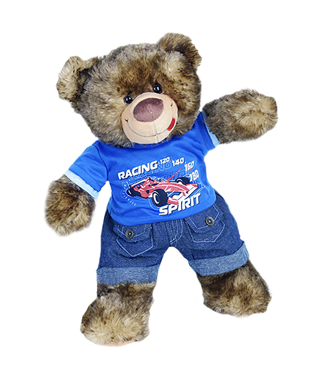 Cool Racecar Outfit Fits Most 14-18 Build-a-Bear and Make Your Own Stuffed Animals